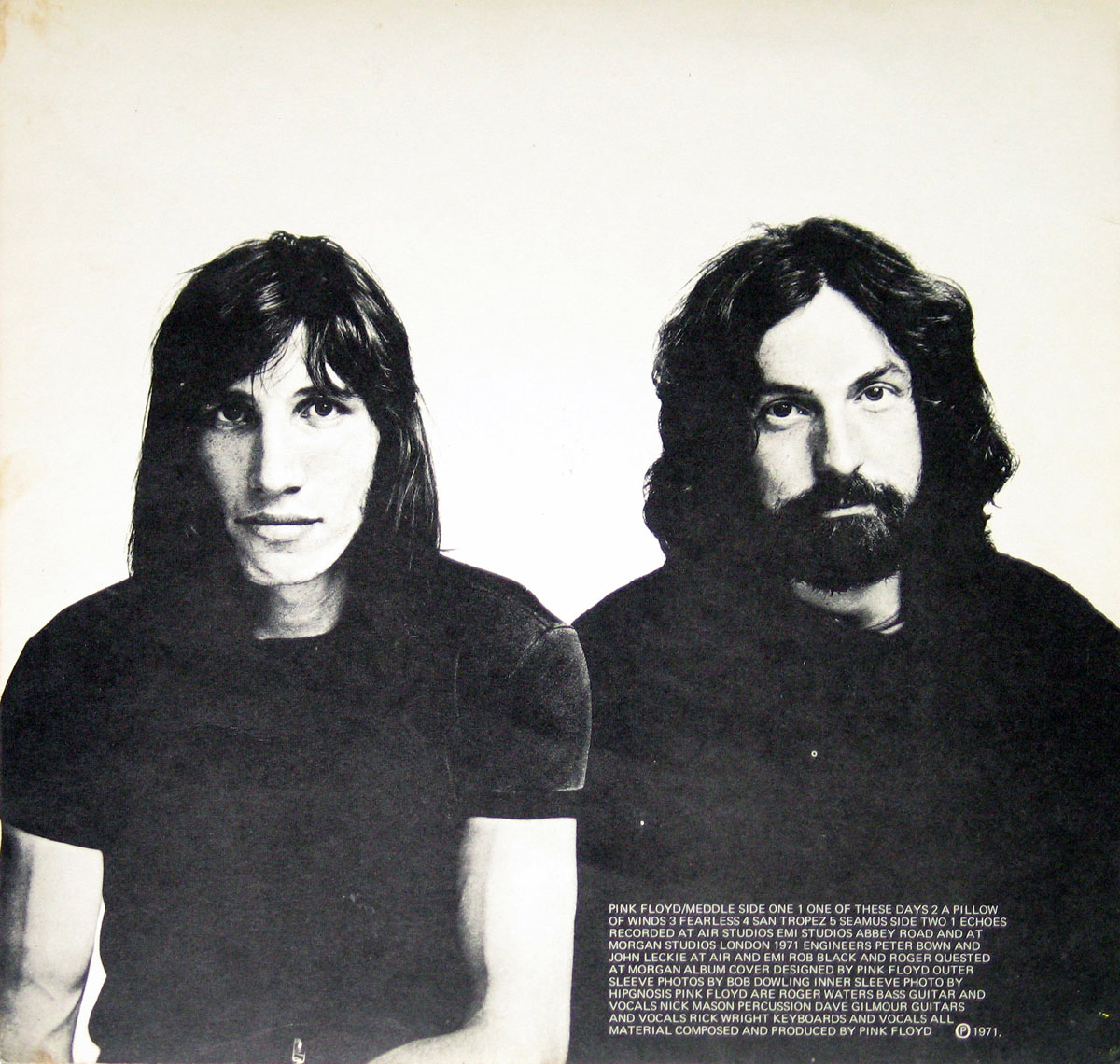 High Resolution Photo #3 PINK FLOYD Meddle Club Edition 